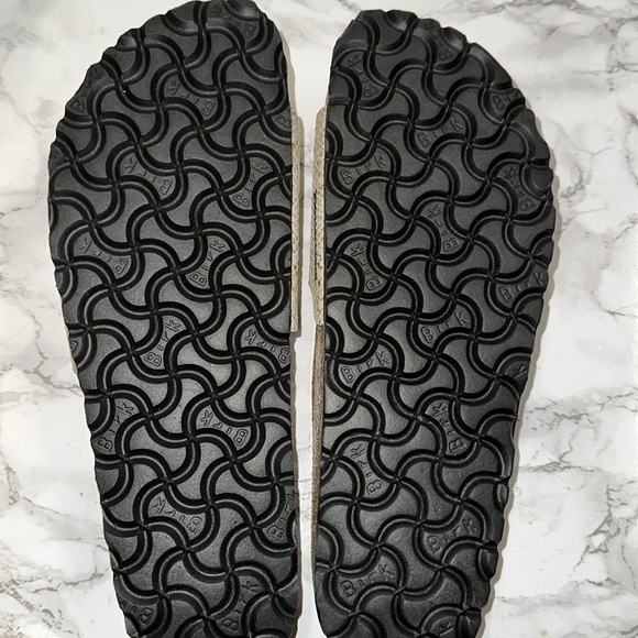 Birkenstock slides size 41/10-10.5 snakeskin print - Picture 7 of 9